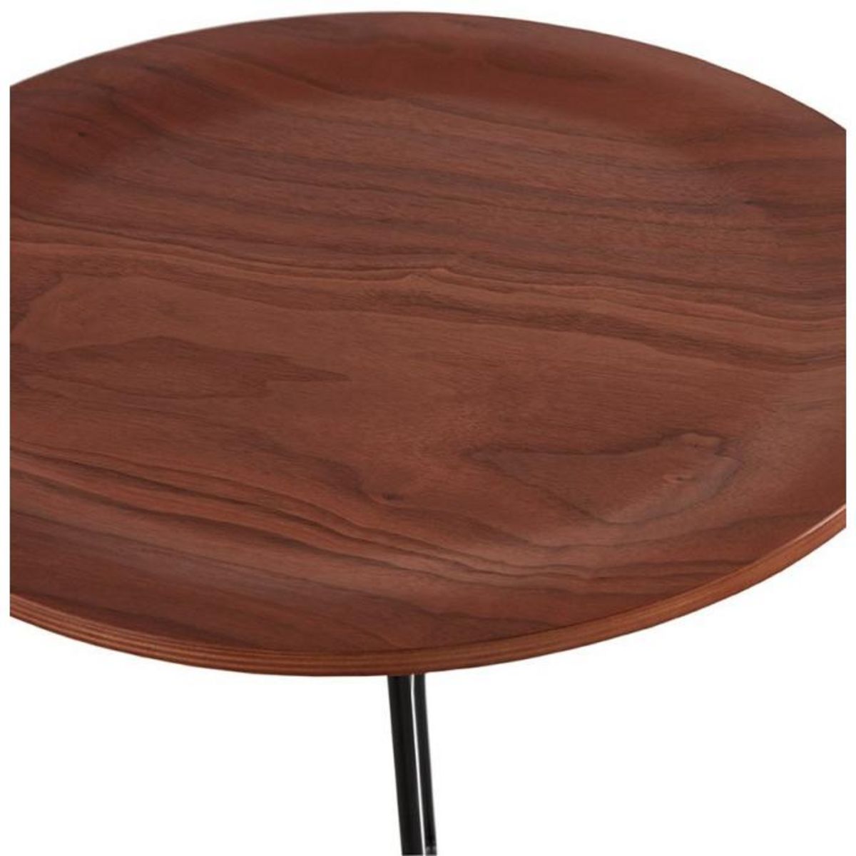 Paris Prix Table d'Appoint Design  Kwiko  46cm Noyer