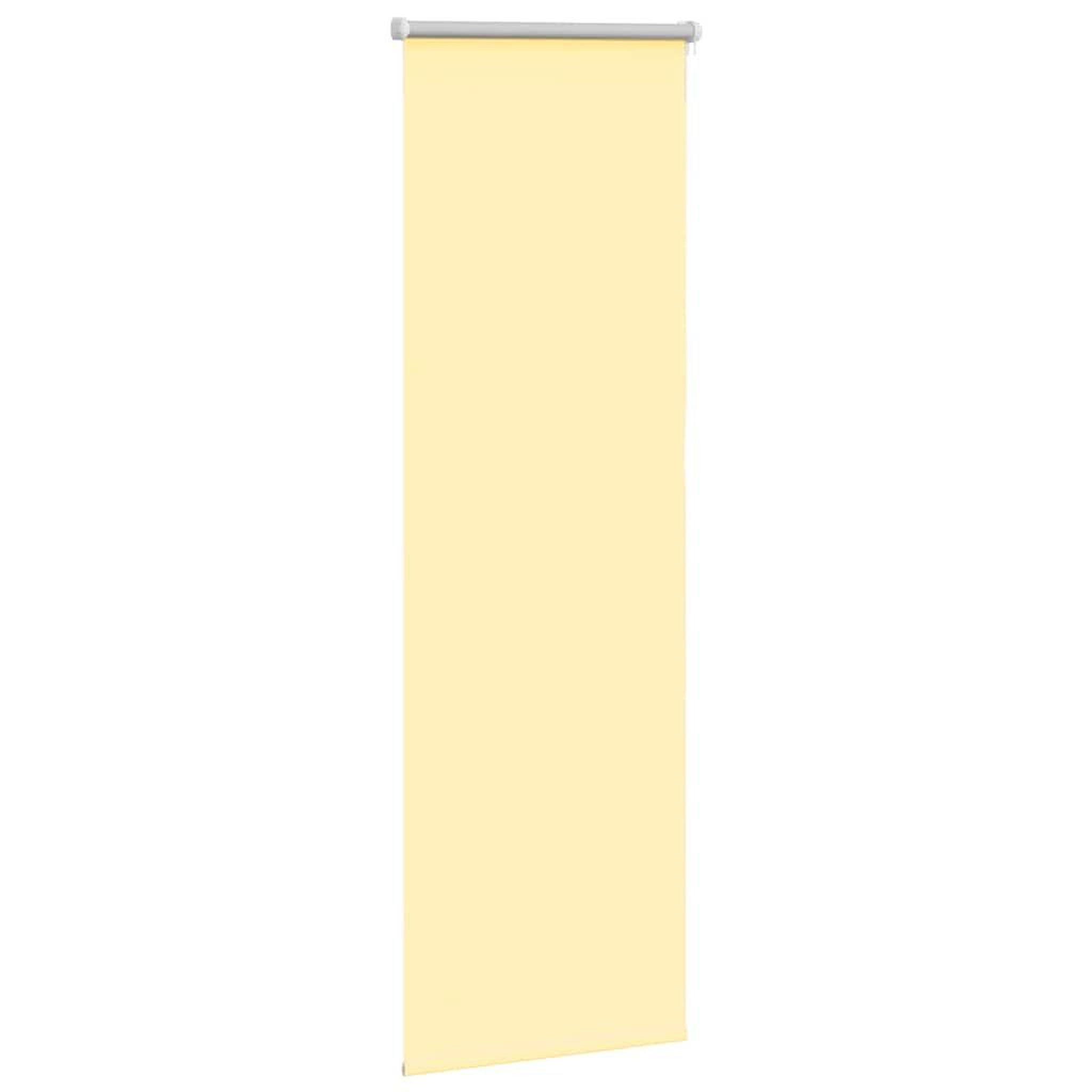Voir la diapositive 3 : VIDAXL Store enrouleur occultant jaune largeur du tissu 35,7 cm
