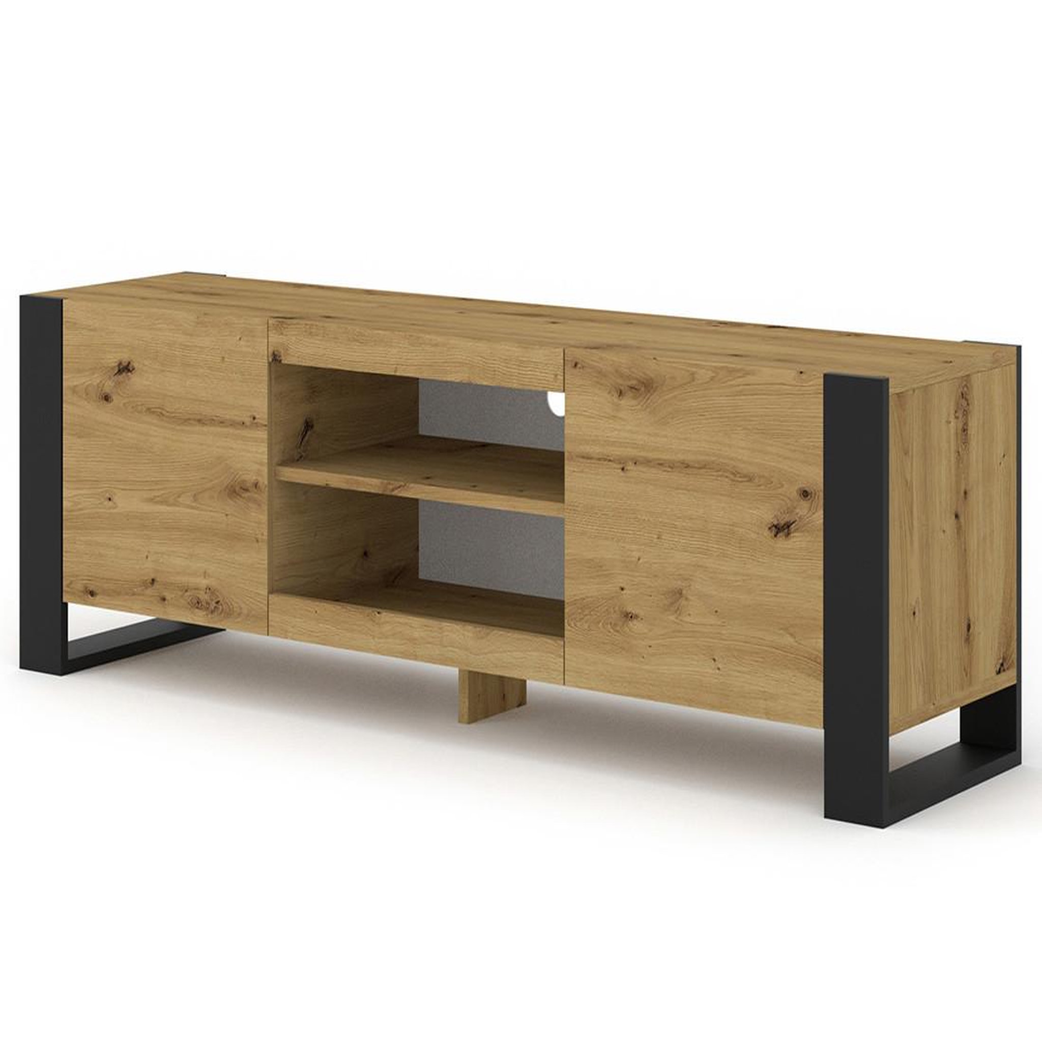 Voir la diapositive 1 : BEST MOBILIER Pedro - meuble tv - 158 cm
