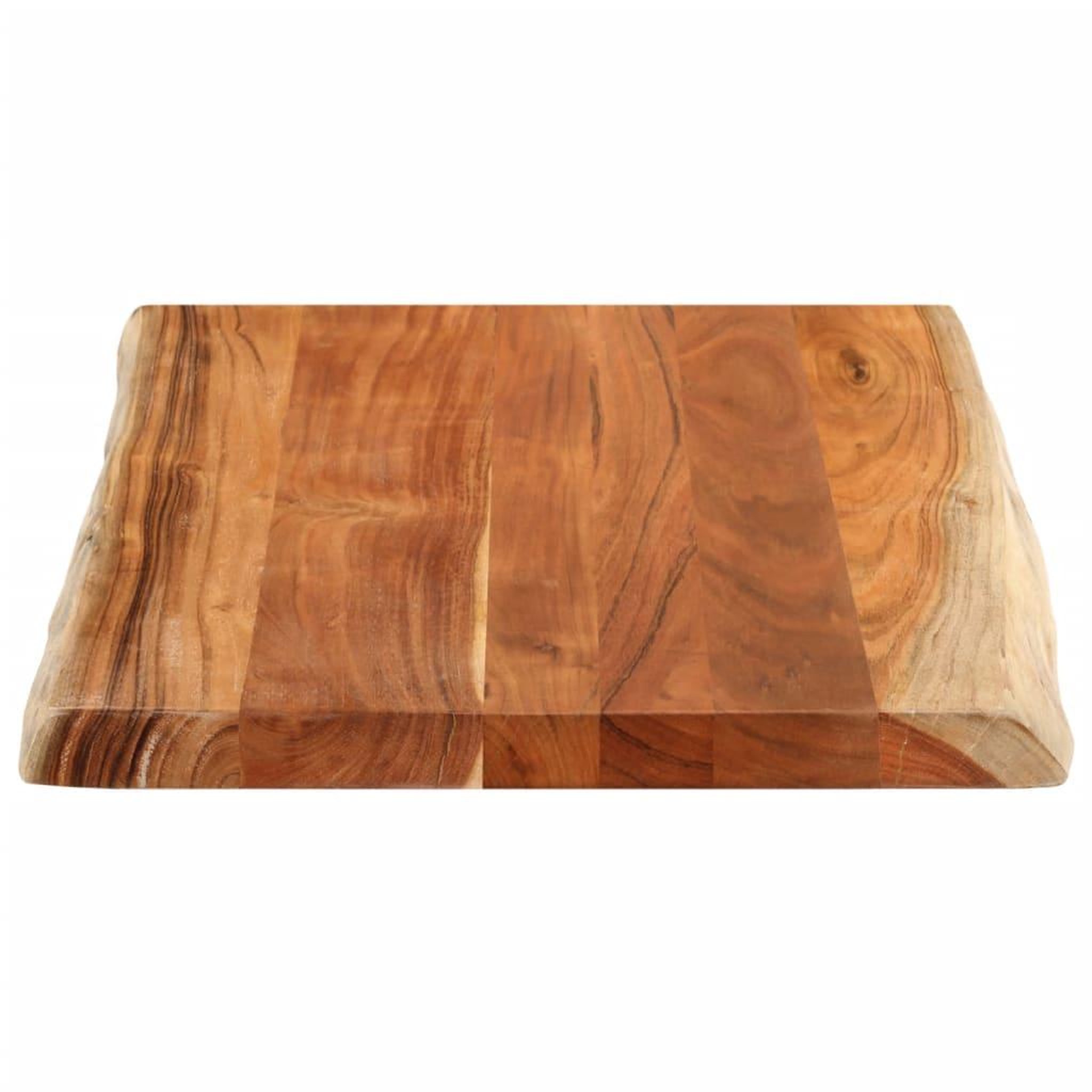 Voir la diapositive 4 : VIDAXL Dessus de table 90x60x2,5 cm rectangulaire bois massif d'acacia