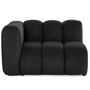 Voir la diapositive 4 : LISA DESIGN Debbie - module d'assise gauche en tissu texturé