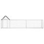 Voir la diapositive 2 : VIDAXL Poulailler 5 x 1 x 1,5 m Acier galvanise