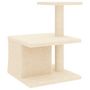 Voir la diapositive 5 : VIDAXL Arbre a chat avec griffoirs en sisal creme 48 cm