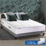 Voir la diapositive 3 : Ensemble Matelas Ressort 7 zones + sommier 140 x 190 cm + oreillers + couette PALACIO