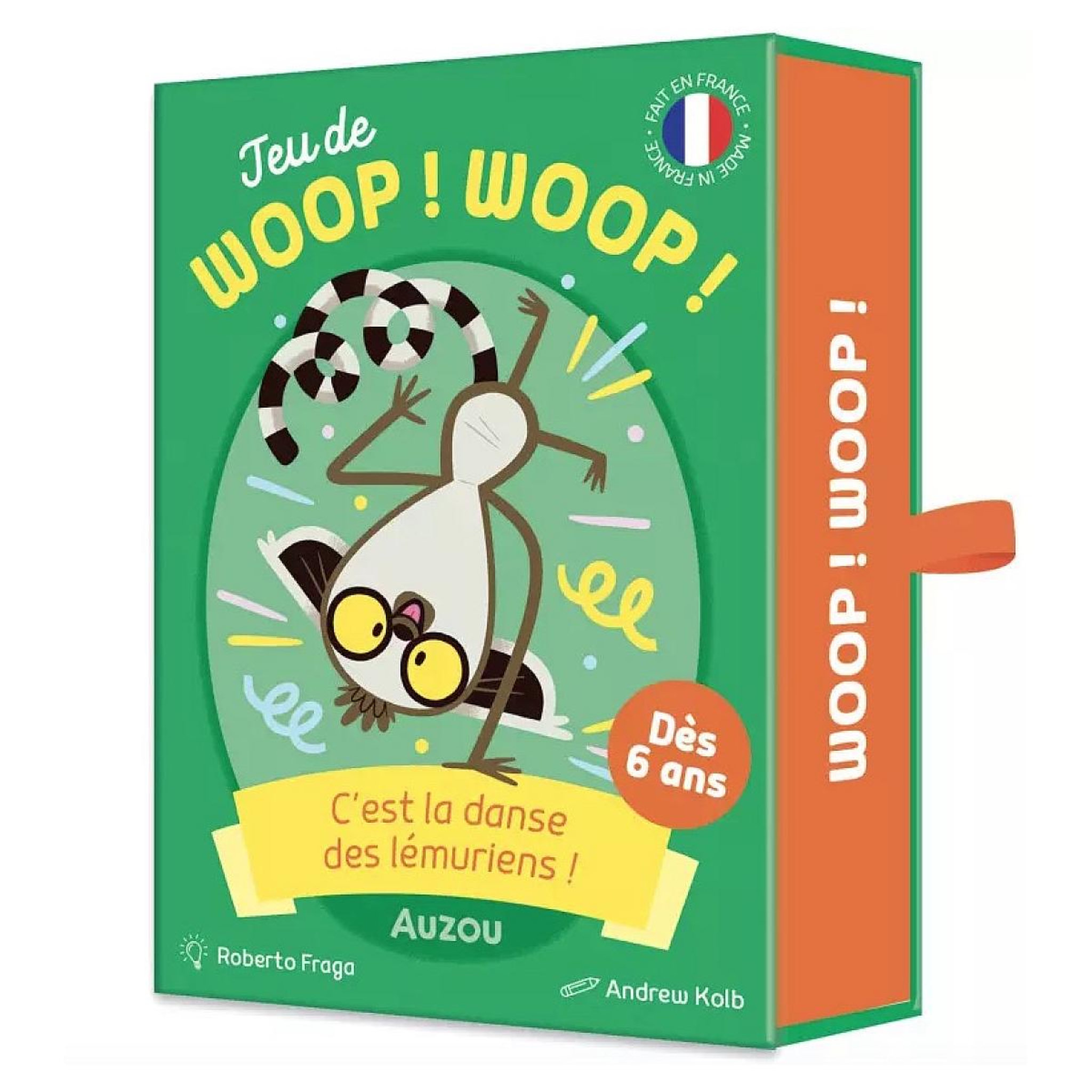Editions Auzou Jeu de cartes Woop Woop - Jeu de coordination et rapidite
