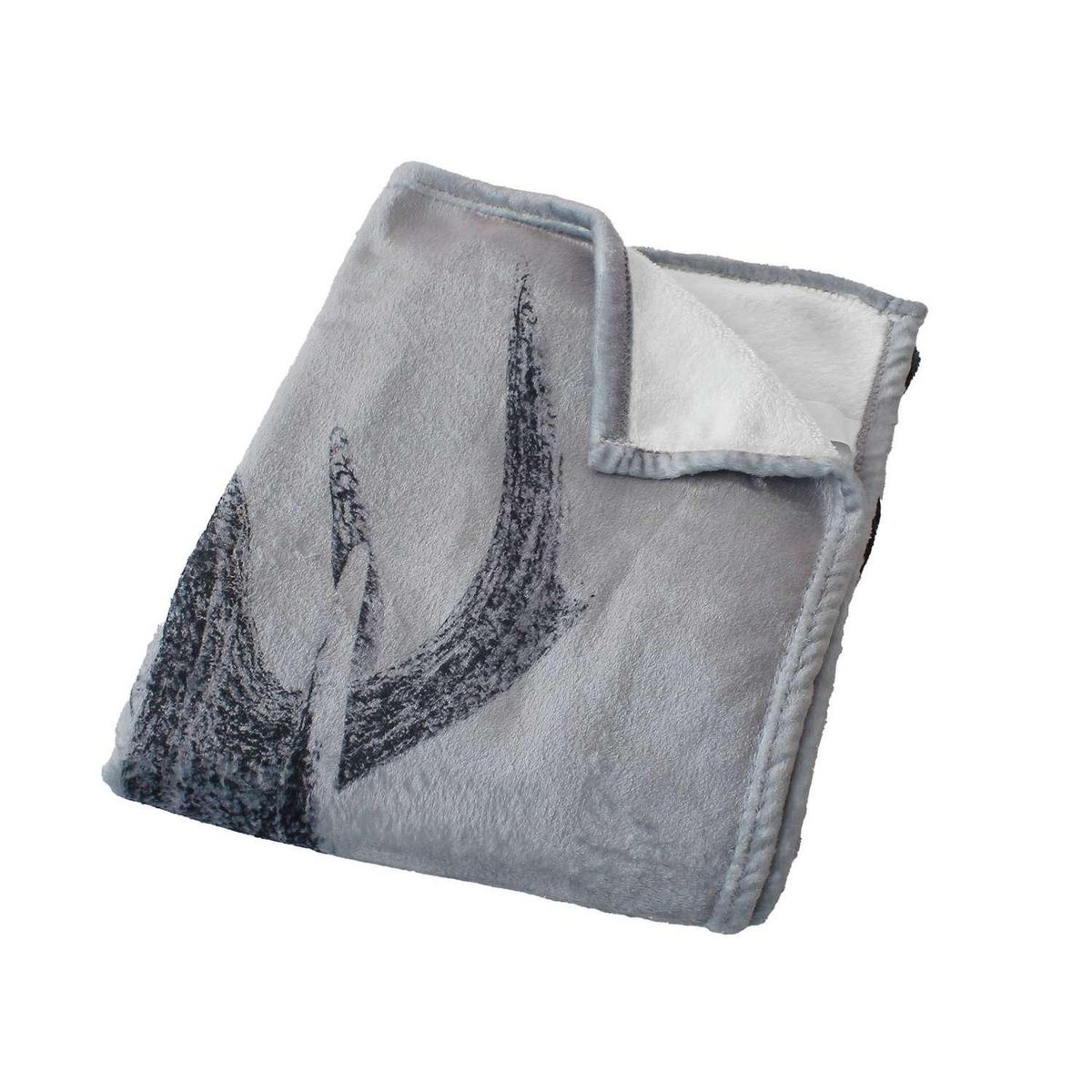 TOILINUX Plaid imprimé cerf Epicéa