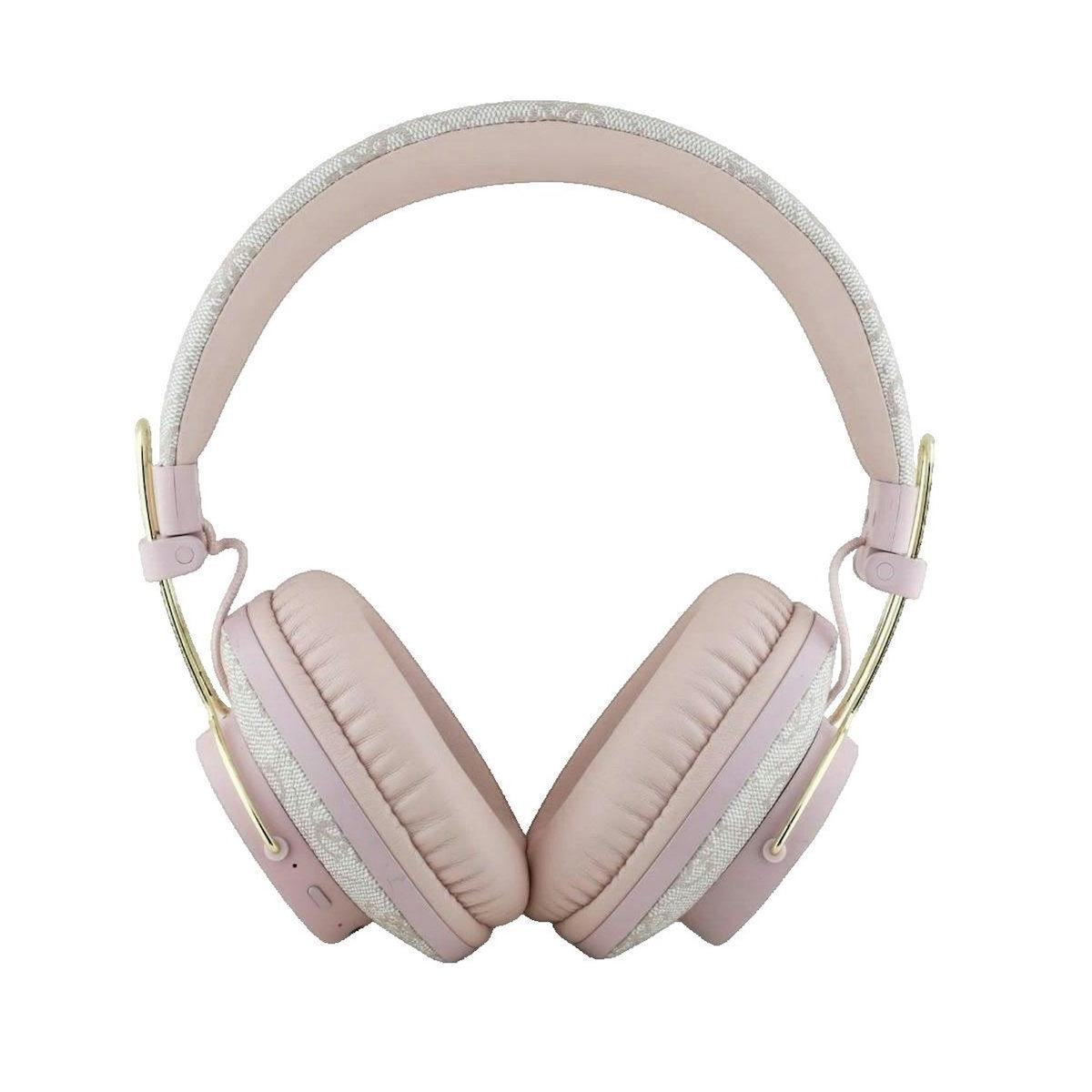 GUESS Casque audio sans fil Guess Metal 4G Logo rose