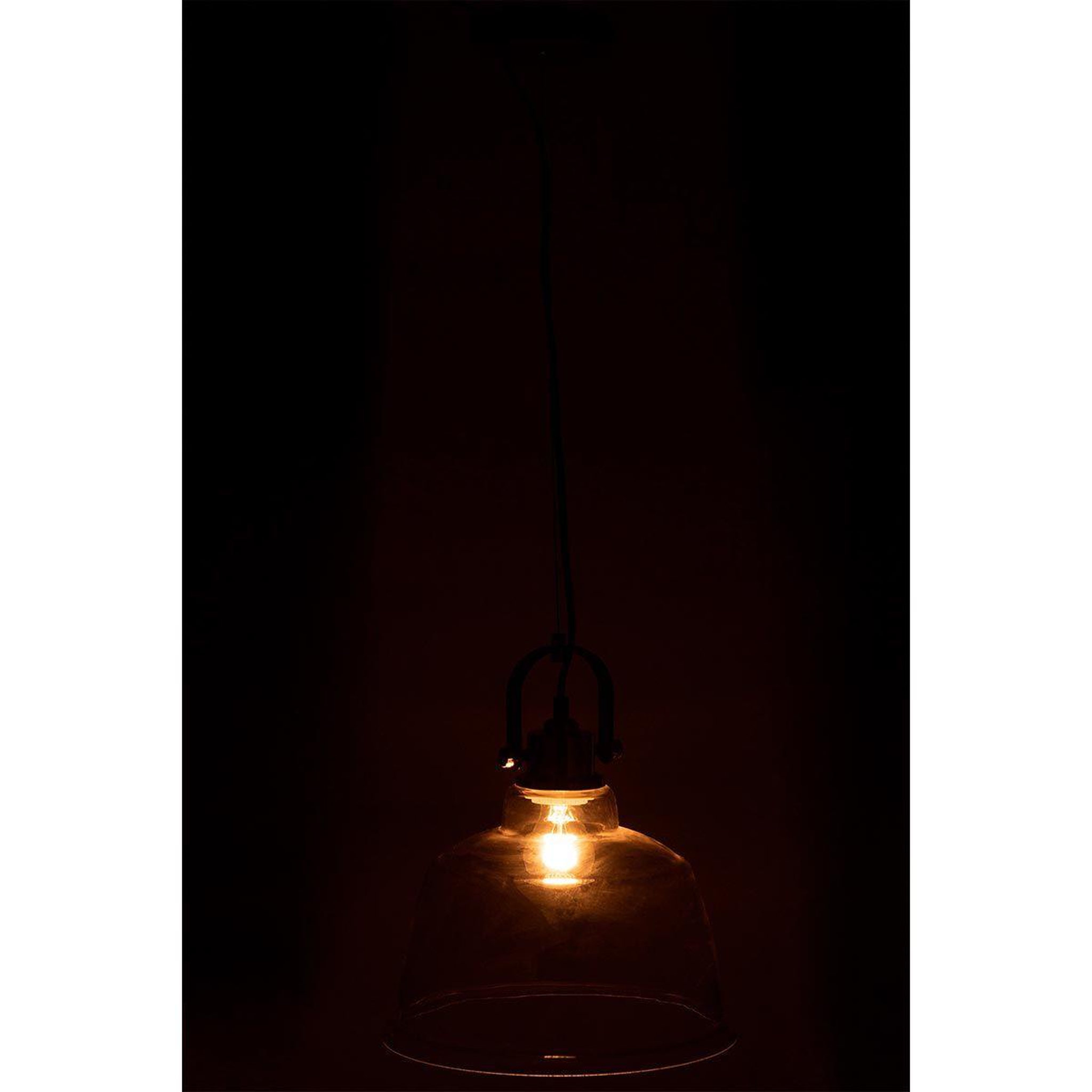 Voir la diapositive 3 : J-LINE Lampe suspension design  magali  175cm transparent
