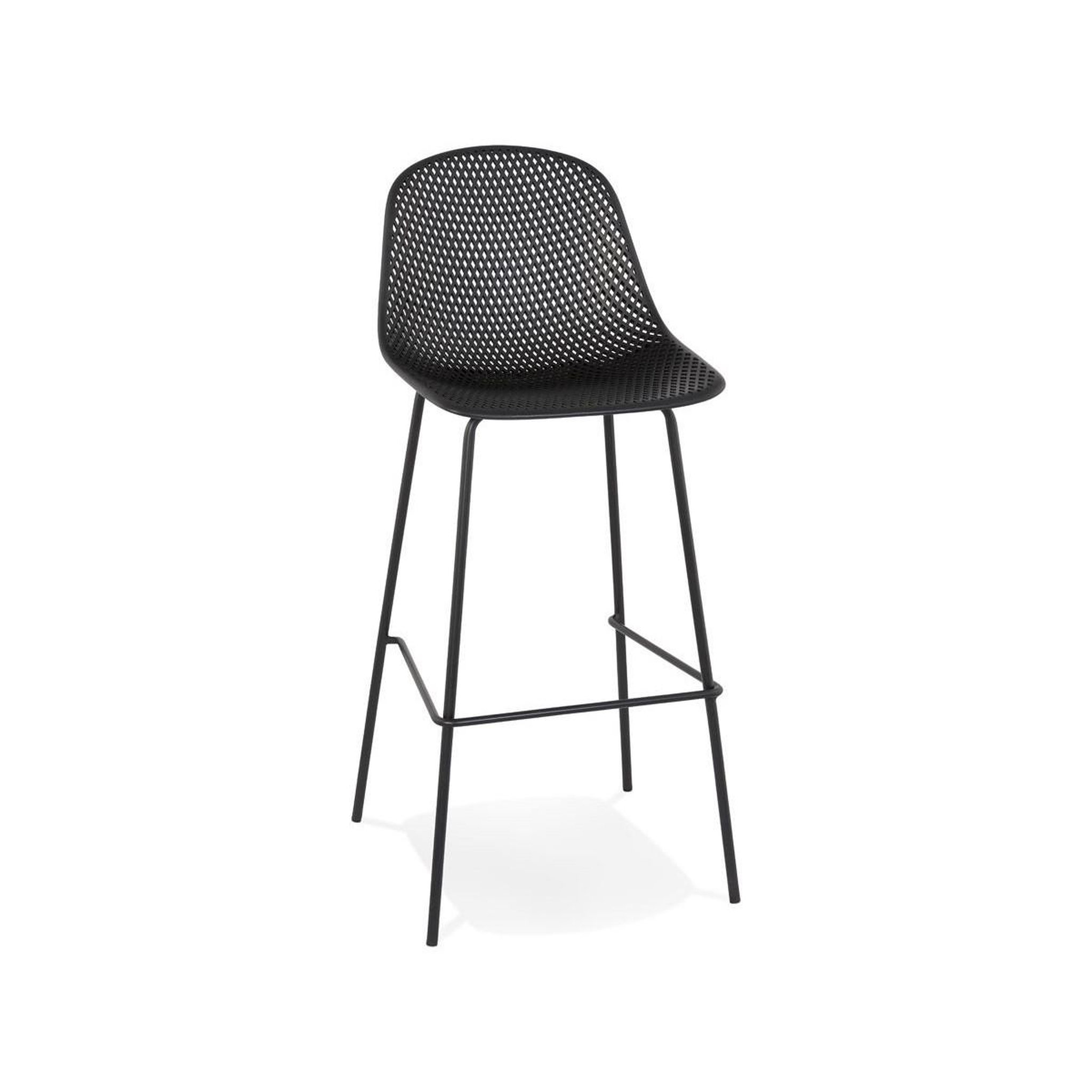 Voir la diapositive 1 : Paris Prix Tabouret de bar design  braddock  106cm noir