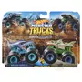 MATTEL Pack de 2 Monster Trucks double démolition 1/64ème - Hot Wheels