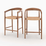 Rendez vous déco Lot de 2 chaises pour îlot central 65 cm-Bali