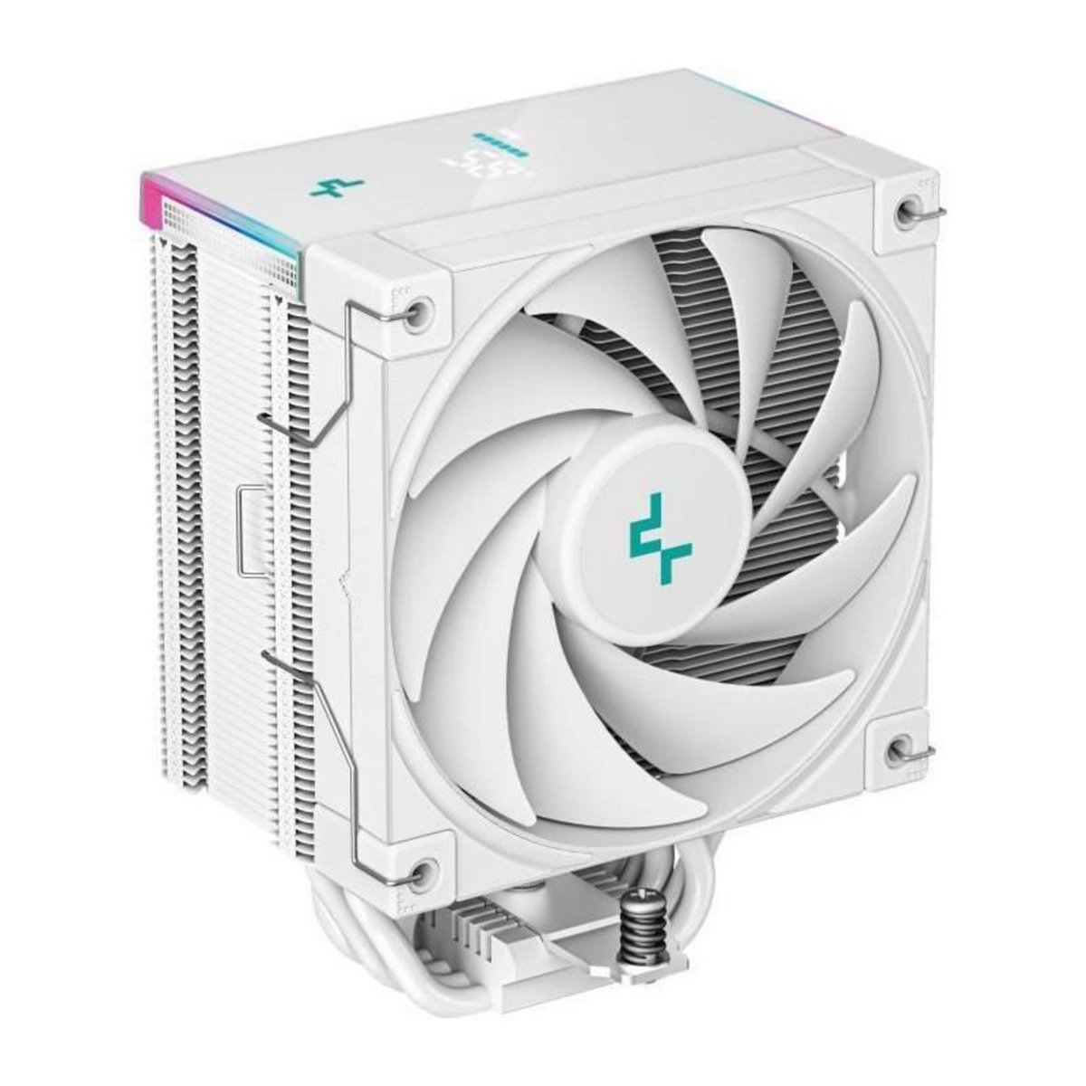 Deepcool DEEPCOOL - AK500S Digital (Blanc) - Ventirad CPU - 1x120mm - ARGB - Afficheur Digital