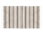 ATMOSPHERA Tapis en coton finition franges relief vague à motifs 90x150 cm