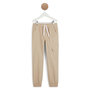 Voir la diapositive 1 : INEXTENSO Pantalon jogger beige garçon