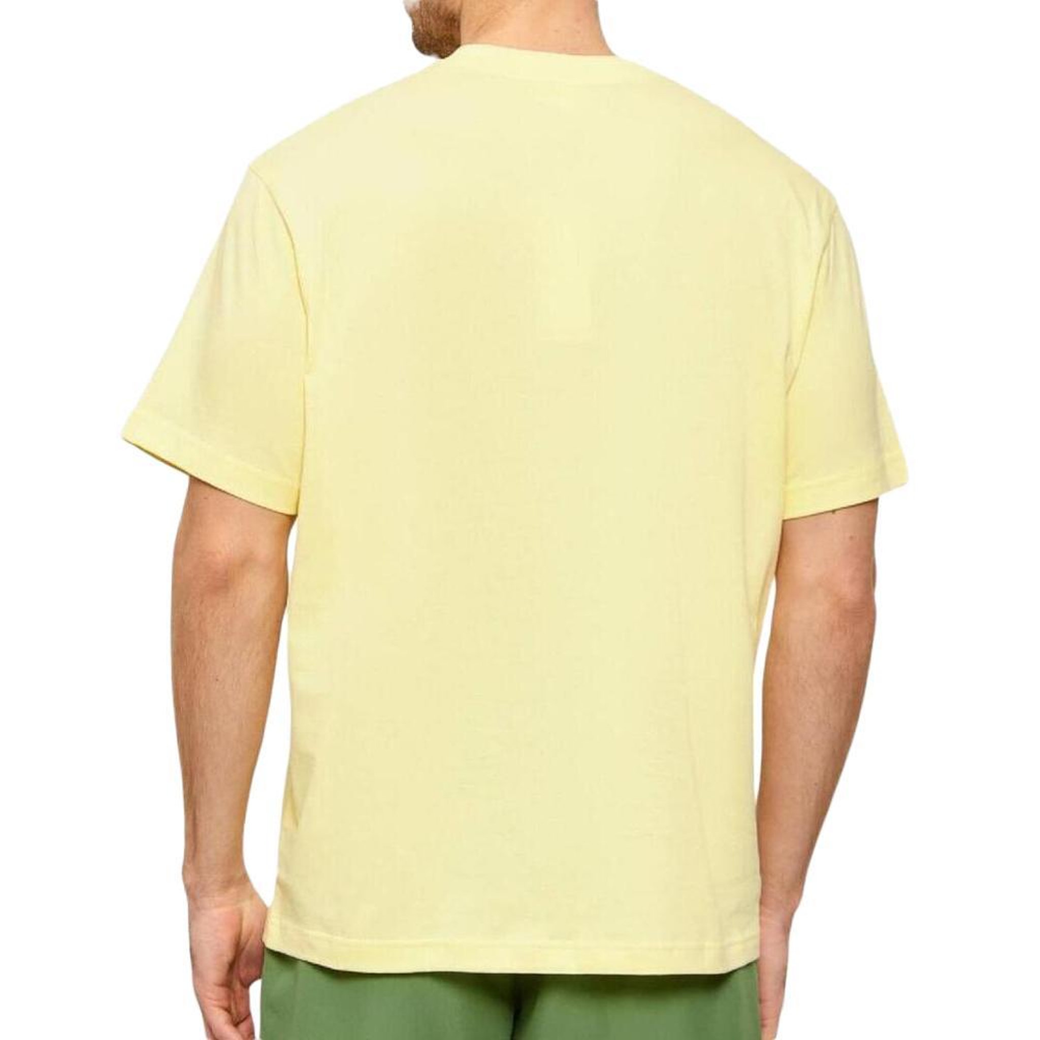 Voir la diapositive 2 : Lacoste T-Shirt Jaune Homme Lacoste Essentiel