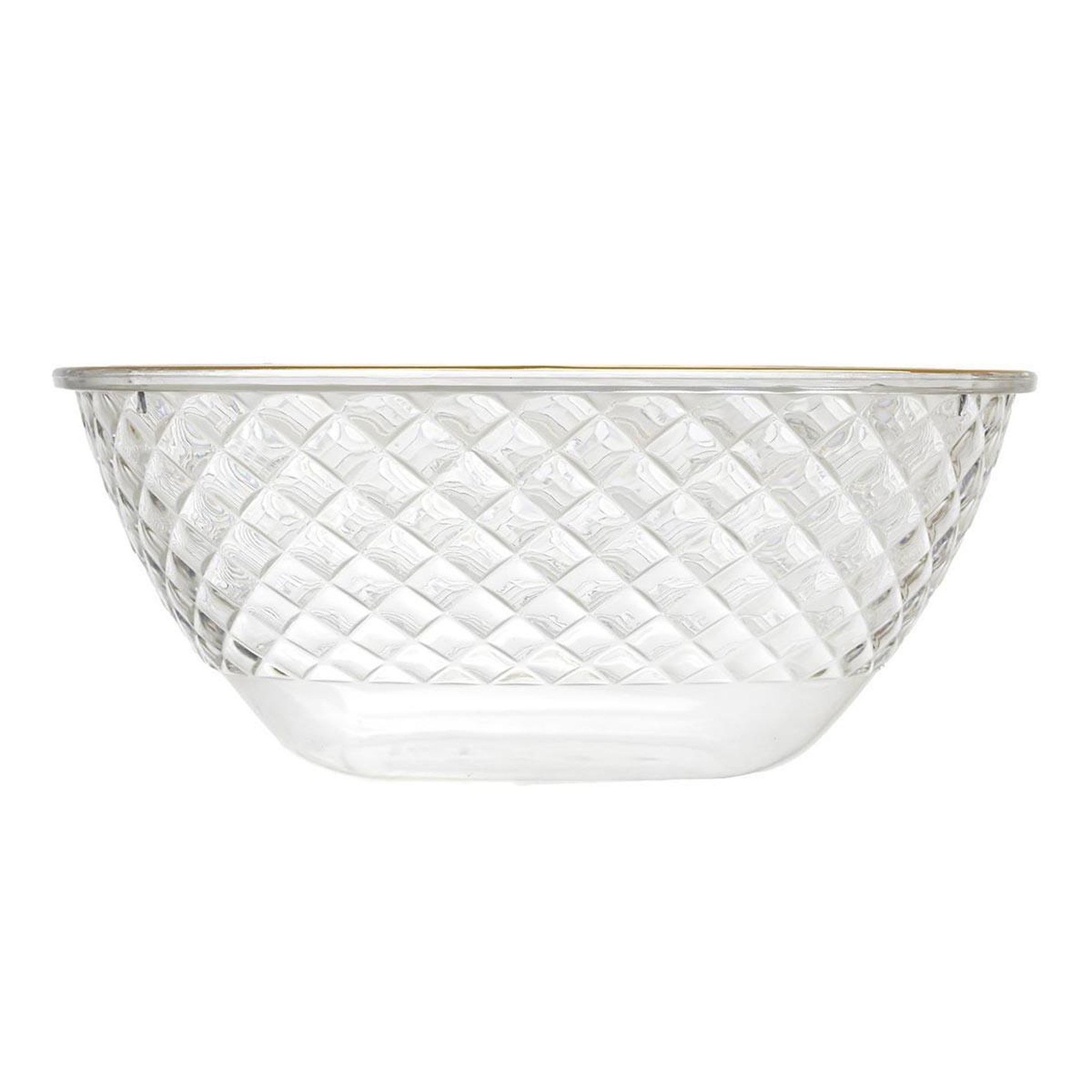 The Home Deco Factory Saladier design  mirage  25cm transparent