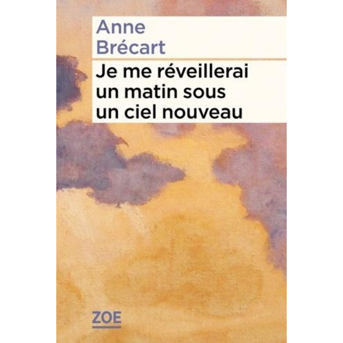 JE ME REVEILLERAI UN MATIN SOUS UN CIEL NOUVEAU, Brécart Anne