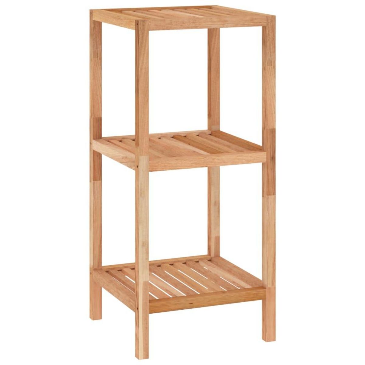 VIDAXL Etagere de salle de bain 36x36x79 cm Bois massif de noyer