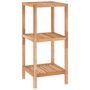 Voir la diapositive 2 : VIDAXL Etagere de salle de bain 36x36x79 cm Bois massif de noyer