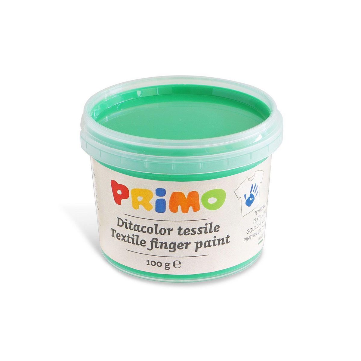 PRIMO 6 peintures au doigt pour textile