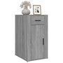 Voir la diapositive 4 : VIDAXL Armoire de bureau Sonoma gris 40x49x75 cm Bois d'ingenierie