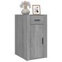 Voir la diapositive 4 : VIDAXL Armoire de bureau Sonoma gris 40x49x75 cm Bois d'ingenierie