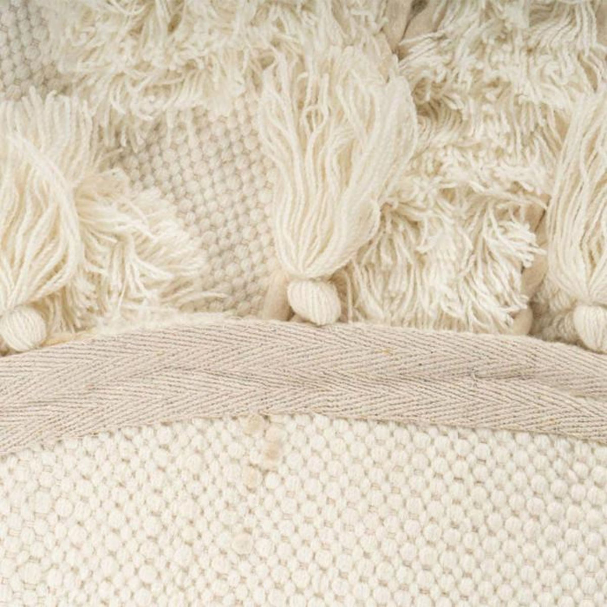 Paris Prix Tapis Bohème Tissé à la Main  Bohist  160cm Crème