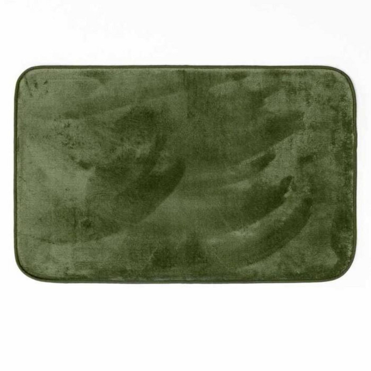 Paris Prix Tapis Uni en Flanelle  Flanou  50x80cm Kaki