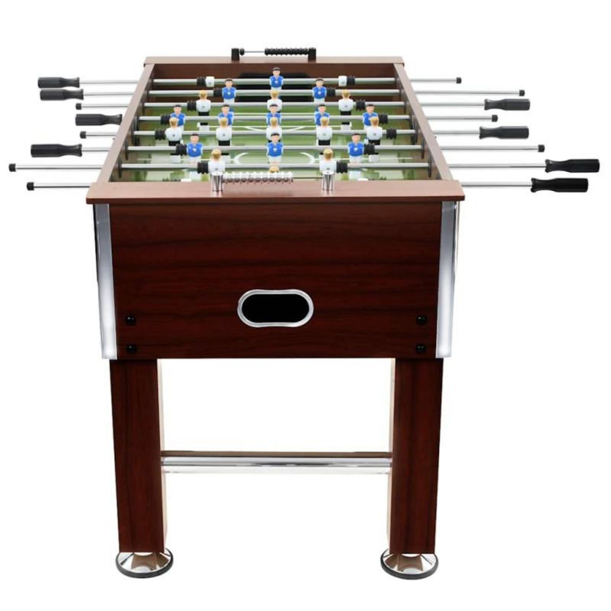 VIDAXL Table de football Acier 60 kg 140 x 74,5 x 87,5 cm Marron
