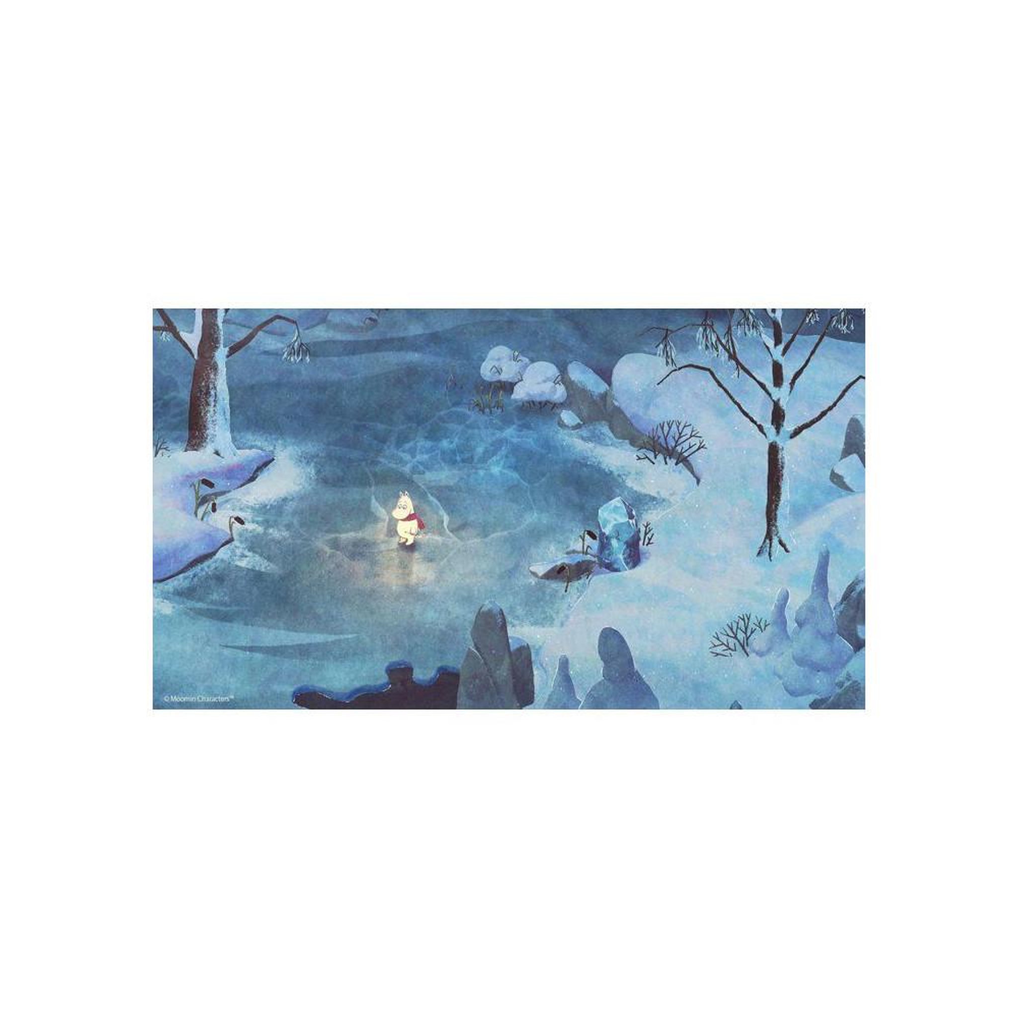 Voir la diapositive 4 : Just for games Jeu nintendo switch moomintroll : la chaleur de l'hiver, aventure hivernale illustrée, mode 2 joueurs en auto-co-op, packaging français