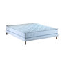 Voir la diapositive 1 : IDLITERIE Ensemble matelas ressorts ensachés, SPECTRE + Sommier tapissier - 140 x 200 cm, Sommier - Blanc