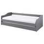 Voir la diapositive 2 : Lit banquette gigogne 90x200 cm ANDREA
