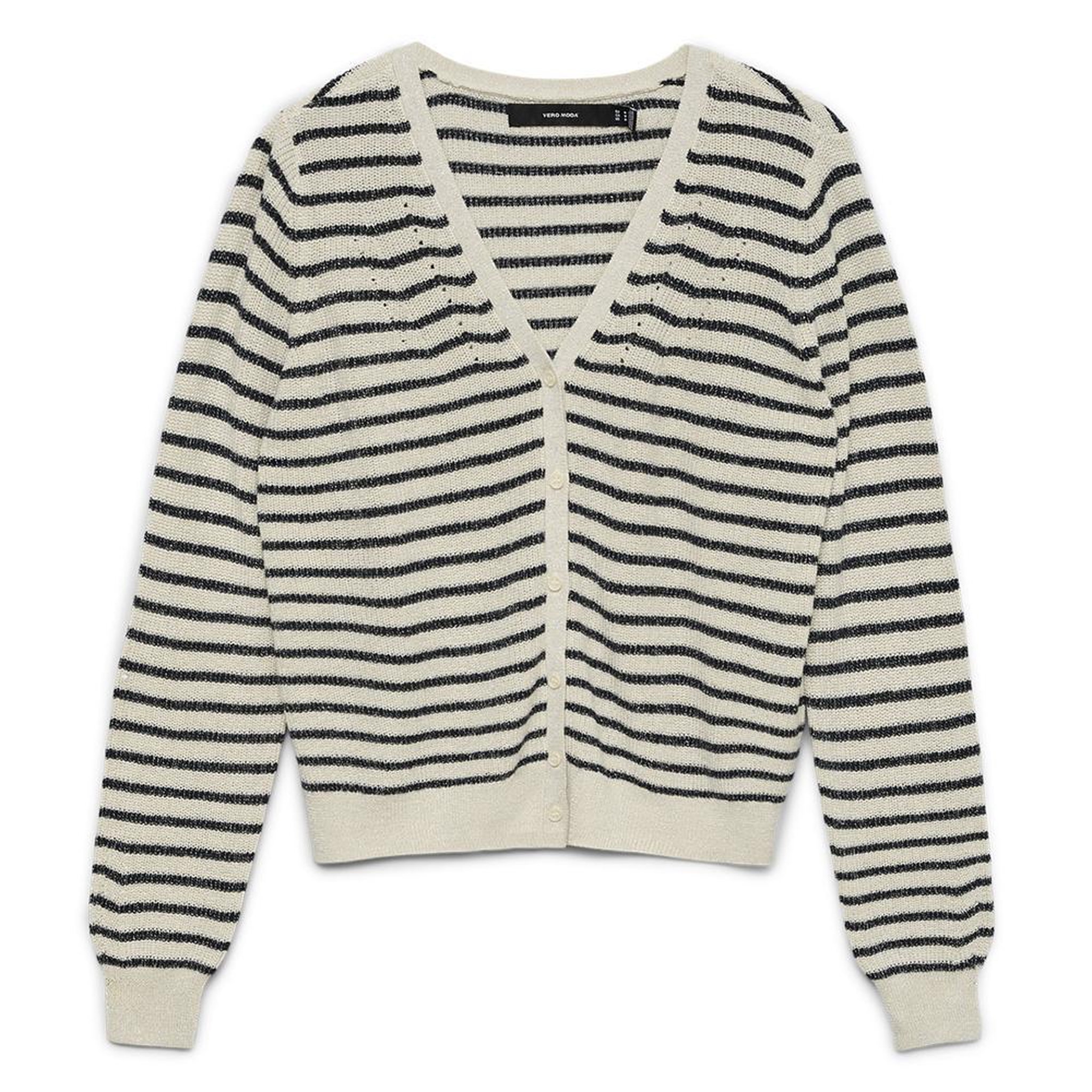 Vero Moda Gilet Beige/Noir Femme Vero Moda Lexshine. Coloris disponibles : Beige