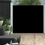 Voir la diapositive 1 : VIDAXL Auvent lateral retractable de patio 170x300 cm Noir