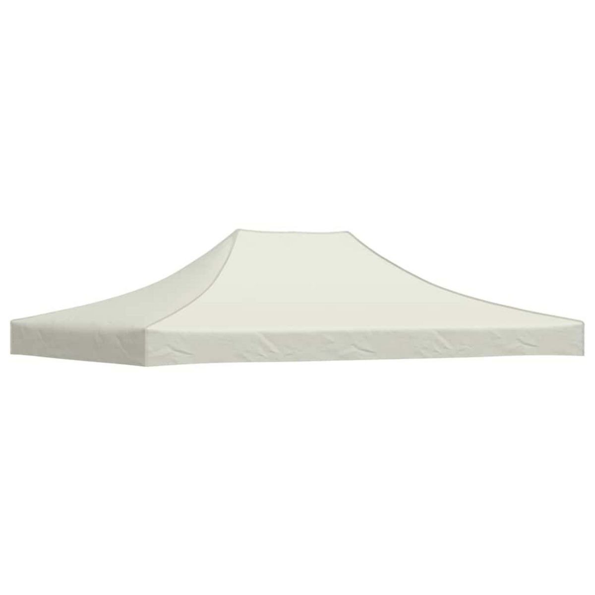 VIDAXL Toit de tente de reception 4x3 m Creme 270 g/m^2