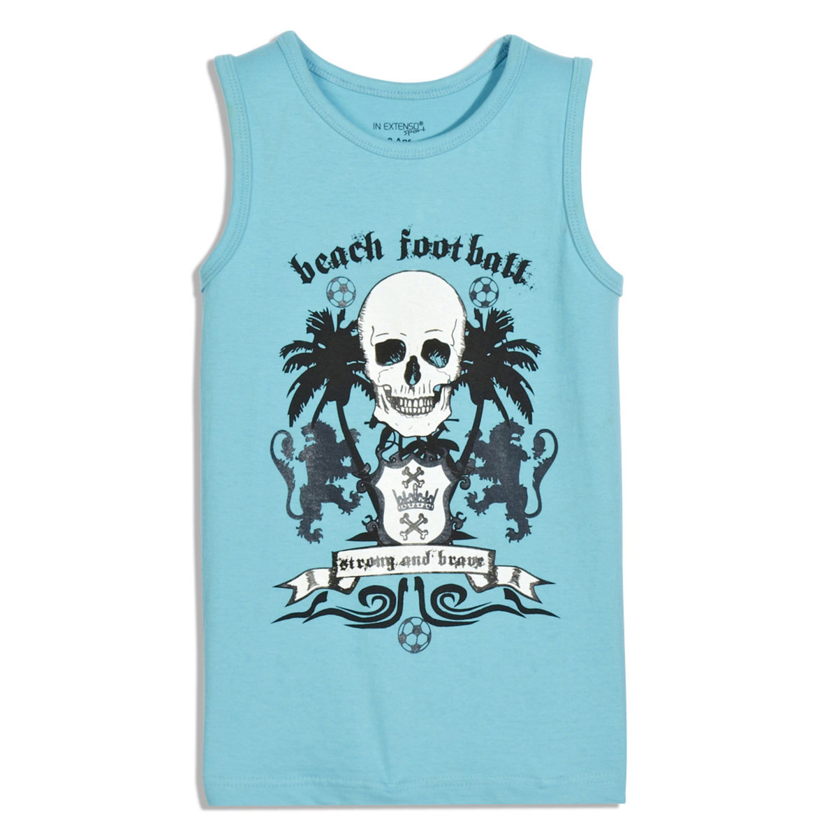 IN EXTENSO Débardeur en coton garçon