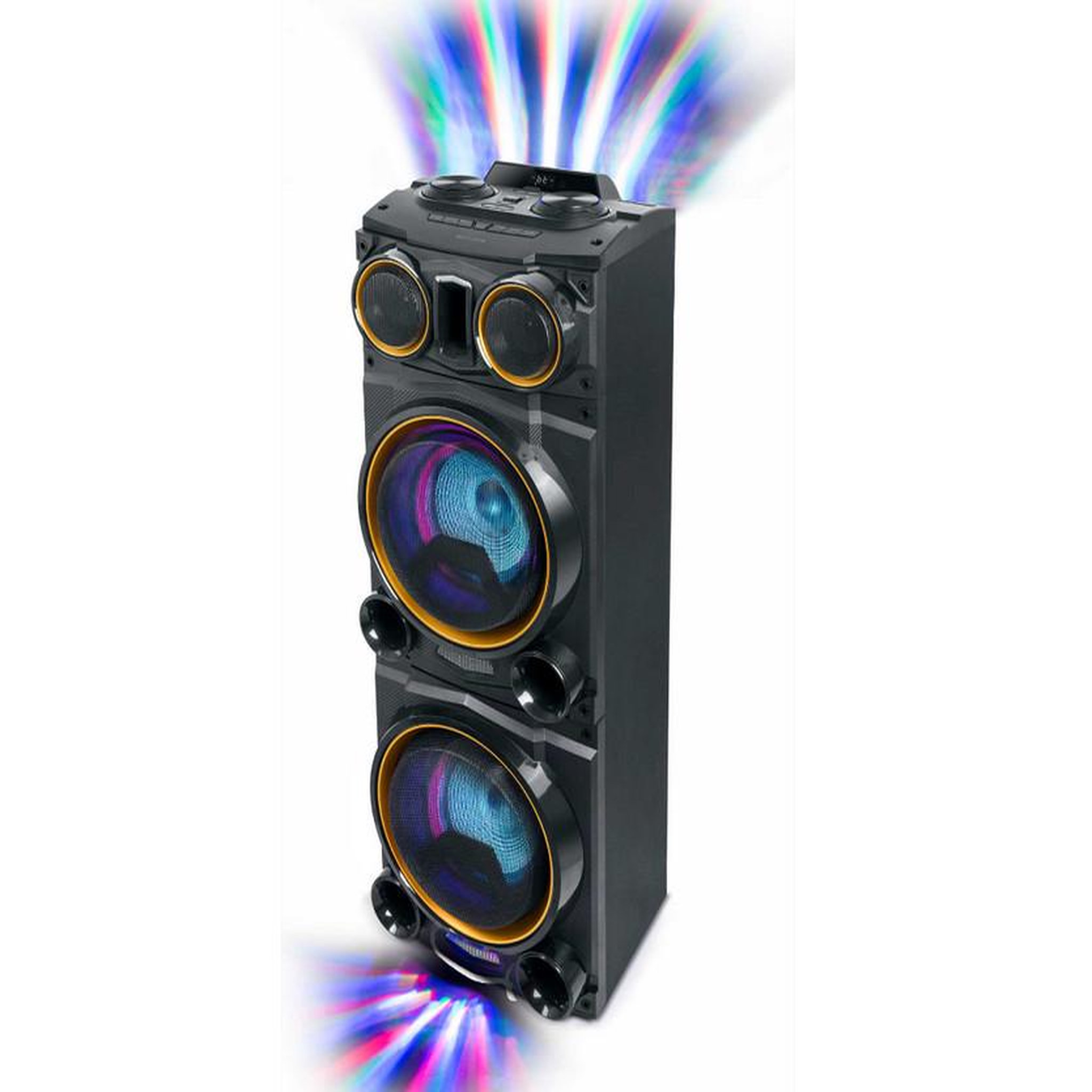 Muse Mini-chaîne 800w noir avec bluetooth - m1988dj