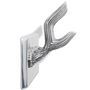 Voir la diapositive 4 : VIDAXL Cintre/portemanteau en aluminium Argent