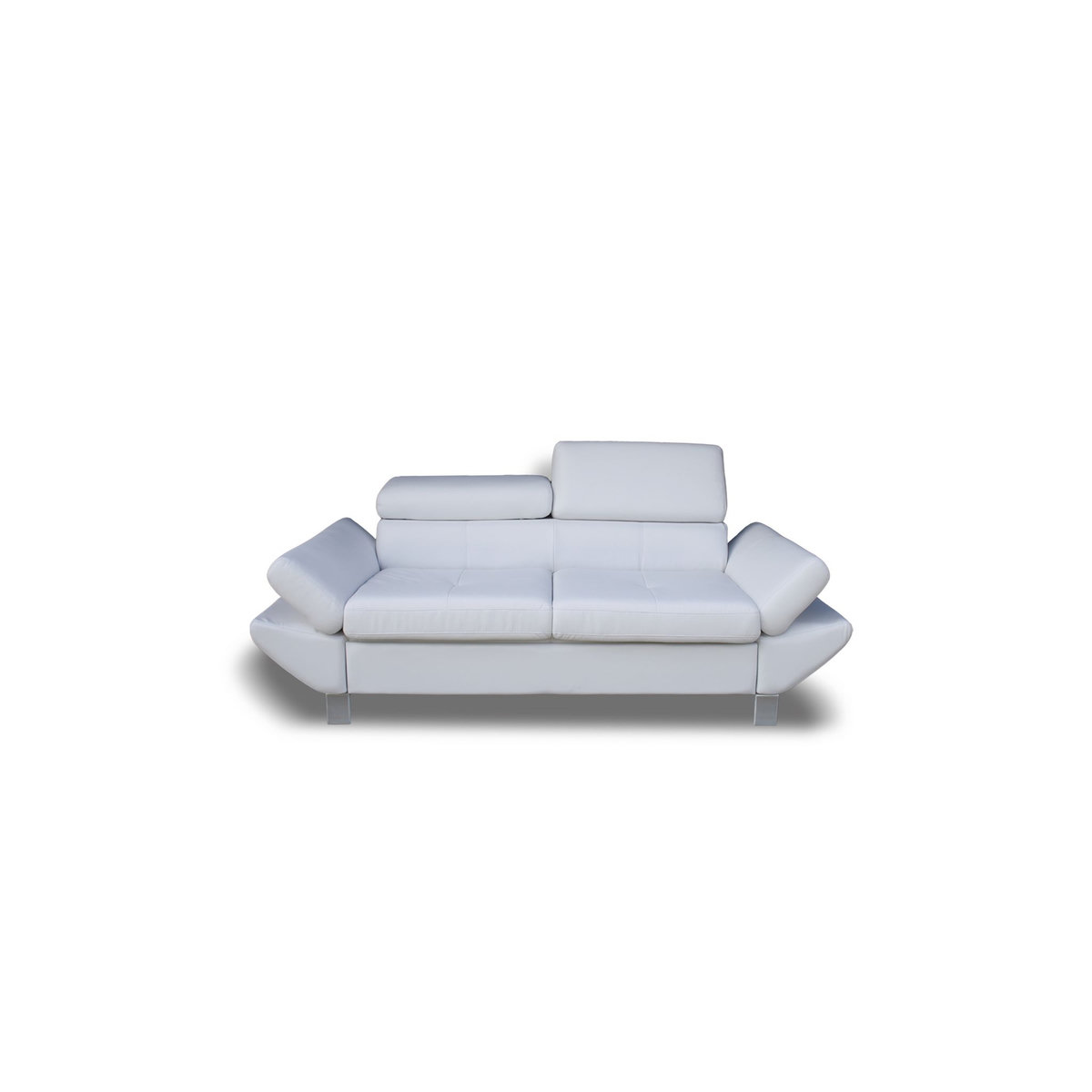 Canapé fixe VERONIQUE 2 ou 3 places, tétières et accoudoirs réglables