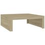 Voir la diapositive 2 : VIDAXL Table basse Chêne sonoma 100x100x35 cm Bois d ingénierie