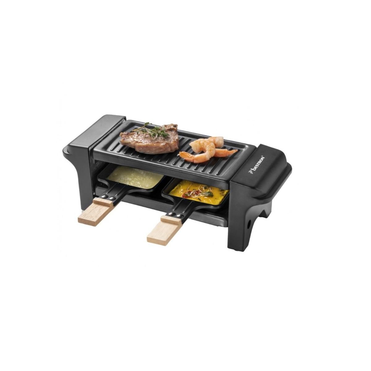Bestron Appareil à raclette gril 2 personnes 350w - ARG150BW