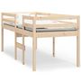Voir la diapositive 2 : VIDAXL Lit haut sans matelas 80x200 cm bois de pin massif
