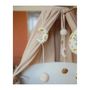 Voir la diapositive 3 : DOMIVA Mobile musical lune pour bébé Naturel 60x40 cm