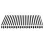 Voir la diapositive 4 : VIDAXL Tissu de remplacement pour auvent Anthracite et blanc 3x2,5 m