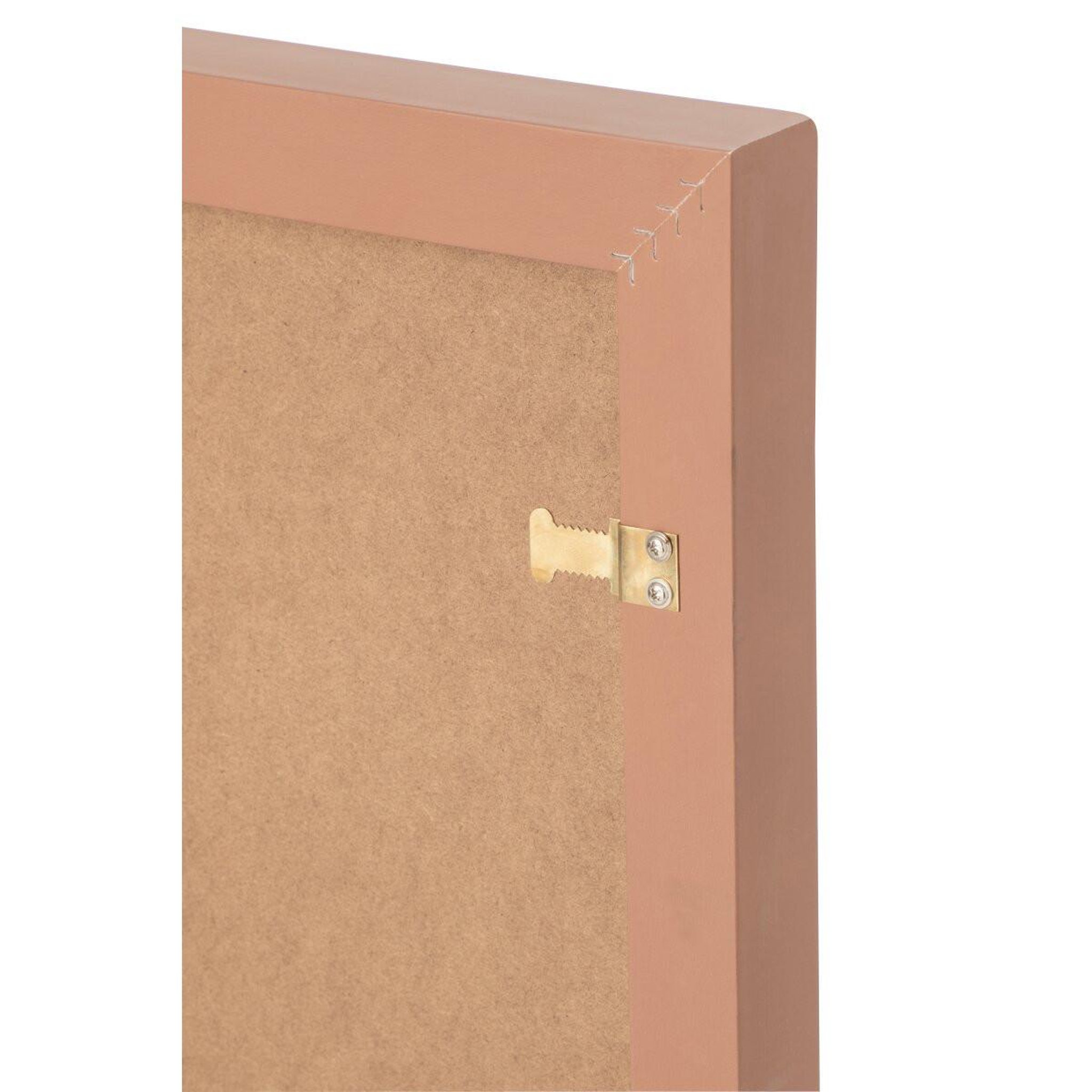 Voir la diapositive 3 : J-LINE Tableau Déco Formes  Inès  82x102cm Marron