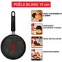 Voir la diapositive 3 : TEFAL Poêle a blinis 19cm induction