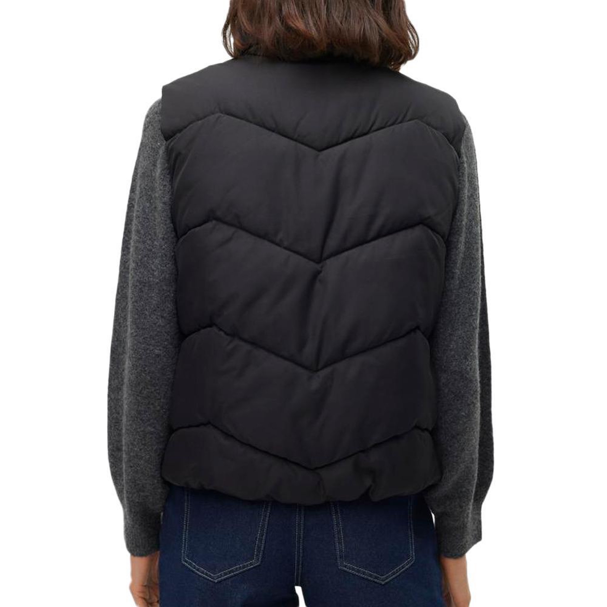 Voir la diapositive 2 : Vero Moda Doudoune sans manches Noir Femme Vero Moda Ligaeva