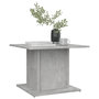 Voir la diapositive 3 : VIDAXL Table basse gris beton 55,5x55,5x40 cm bois d'ingenierie