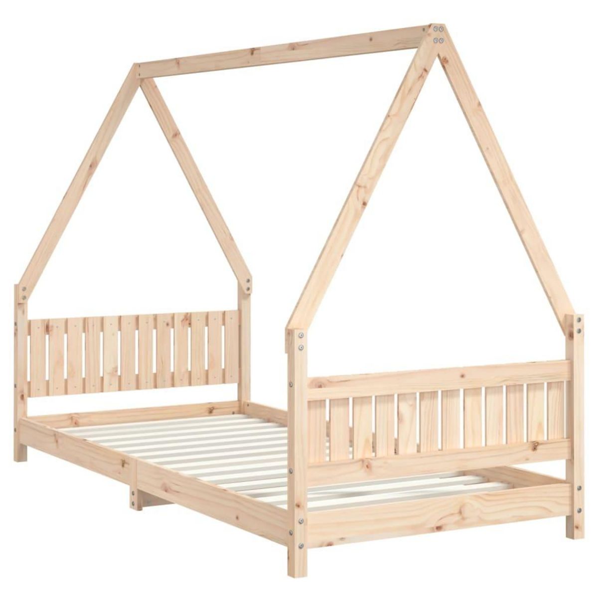 VIDAXL Cadre de lit pour enfants 90x200 cm bois de pin massif