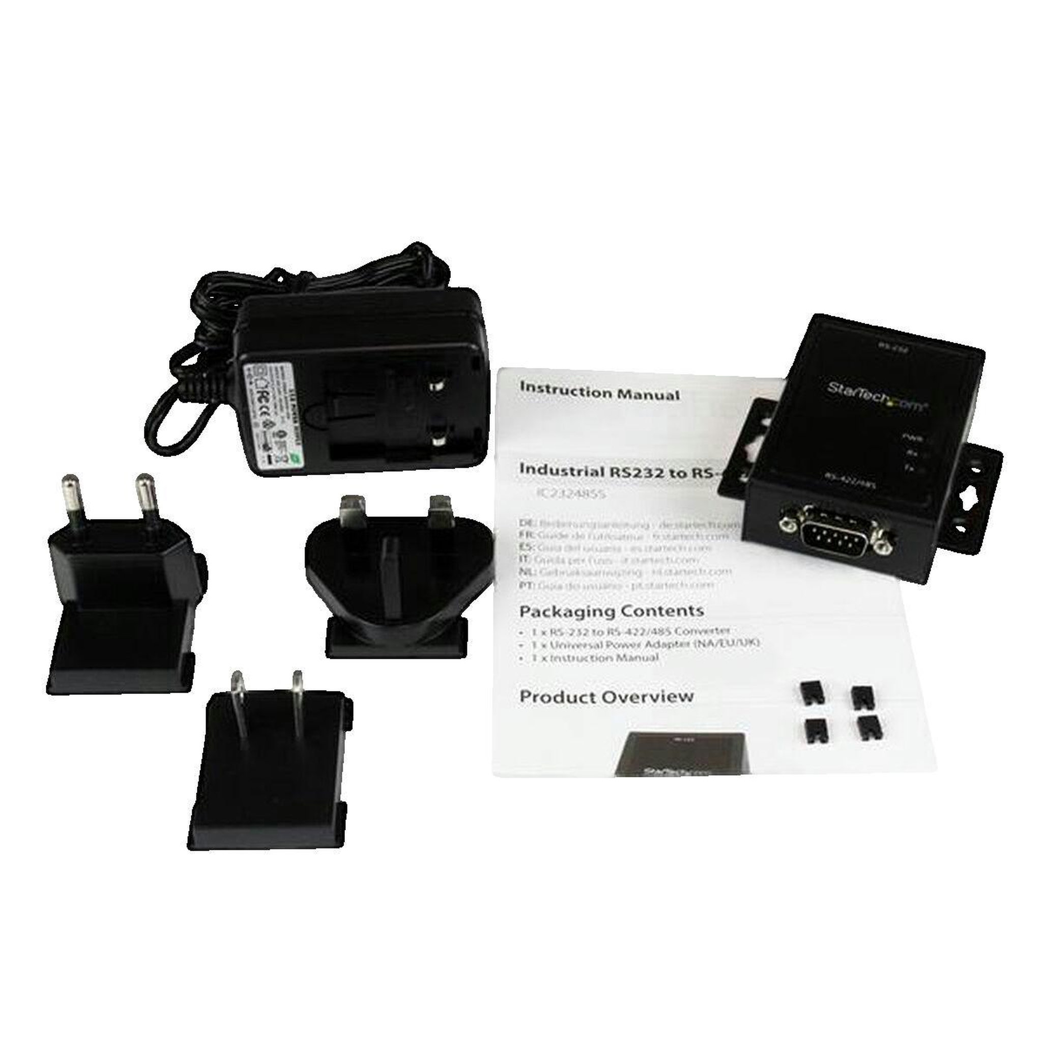 Voir la diapositive 2 : Startech Adaptateur Startech IC232485S RS232 vers RS485/RS422 métallique